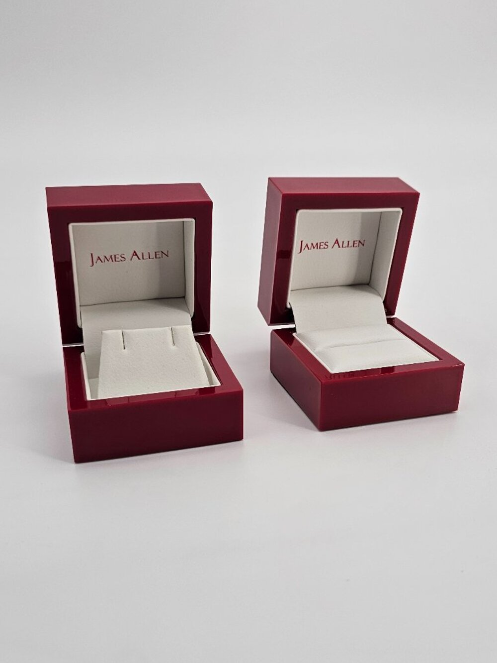 James Allen Jewelry Gift Boxes Set of 2 Ring & Earring Boxes